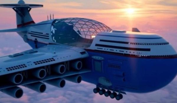 Gigantesco hotel voador nuclear, capaz de ficar anos sem pousar, chama a atenção em vídeo; assista
