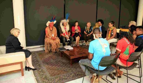 A indígenas de MS, presidente do STF garante retomada do julgamento do marco temporal
