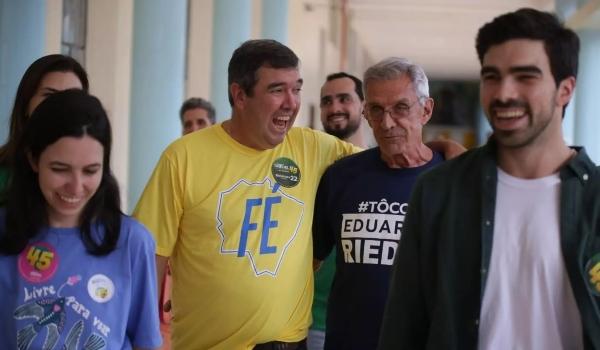 Riedel ganhou em 72 dos 79 municípios de Mato Grosso do Sul; Contar, em 7 cidades