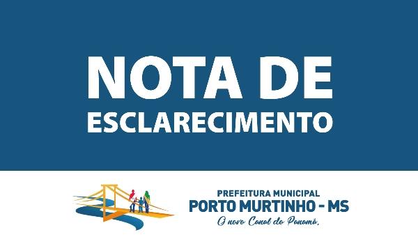 Denúncias de vereador contra prefeito de Porto Murtinho são fake news
