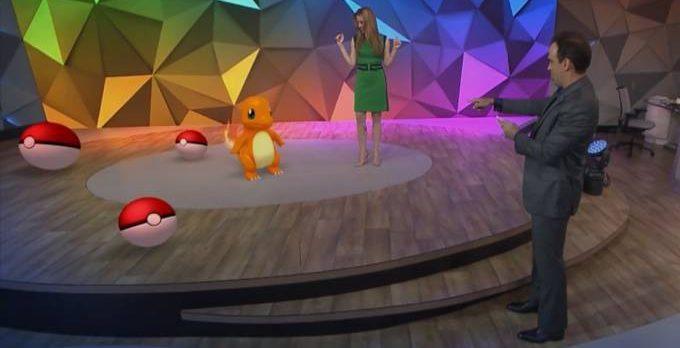 Vergonha alheia: apresentadores caçam Pokémons no ‘Fantástico’