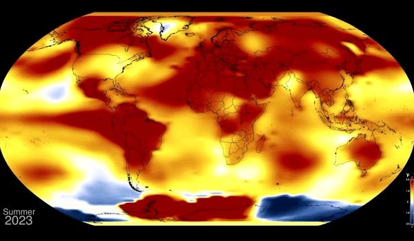 Vídeo da Nasa mostra aquecimento da Terra e derretimento dos polos ao longo de décadas