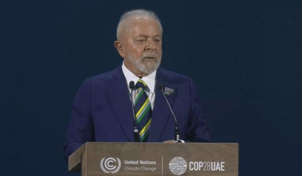 Lula critica países que “lucram com a guerra” e cobra redução de combustíveis fósseis na COP28