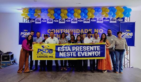 Vereadores de Caracol, Tico e Haroldo, filiam-se ao PSDB