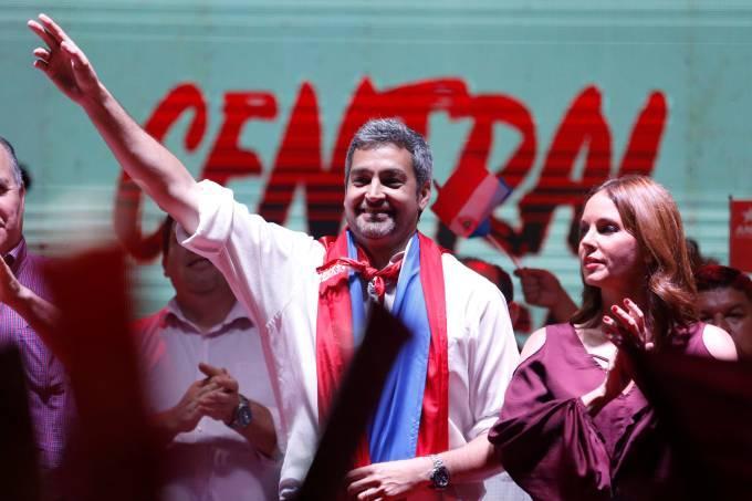 Mario Abdo Benítez é eleito presidente do Paraguai