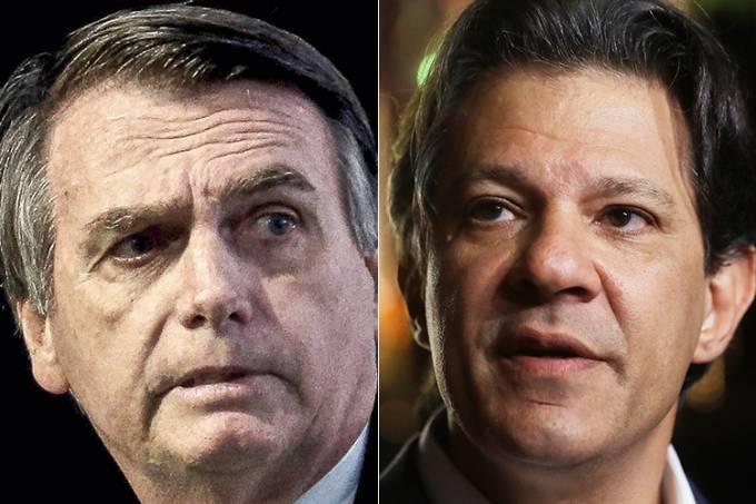 Parcial aponta Bolsonaro e Haddad no 2º turno
