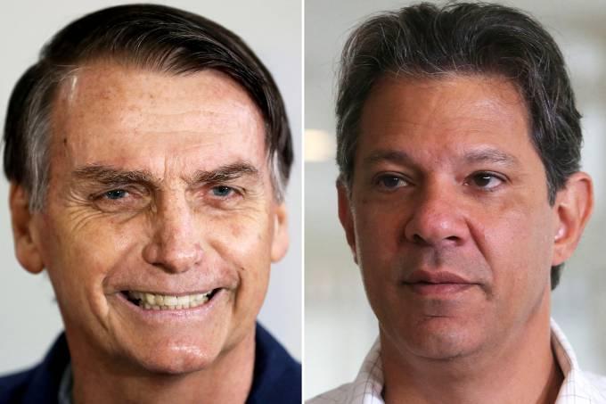 Bolsonaro e Haddad discutem pelo Twitter
