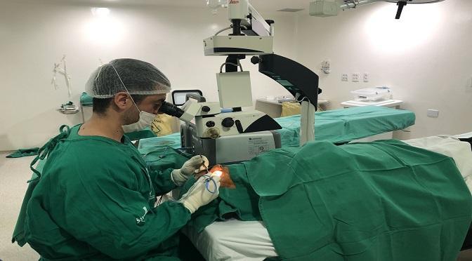 Hospital Regional da Grande Dourados realiza mais de 80 cirurgias oftalmológicas em três dias