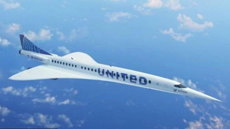 United planeja voos supersônicos até 2029