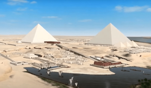Conheça a Grande Pirâmide e a Esfinge do Egito Antigo em tour virtual de Harvard