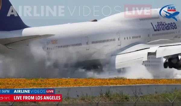 VÍDEO: Transmissão ao vivo flagra momento em que avião faz pouso forçado nos EUA