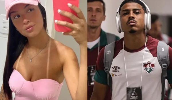 Mulher de jogador do Fluminense termina a relação após festa em concentração
