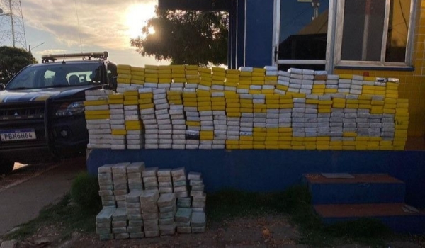Maior apreensão do ano: PRF apreende 800 kg de cocaína no Piauí