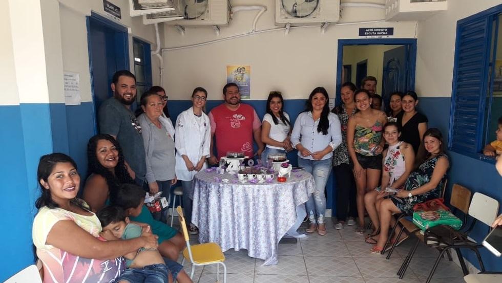 ESF VI e NASF JARDIM - palestram sobre o Agosto Lilás