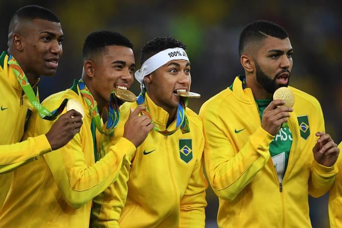 Há dois anos, Brasil era campeão olímpico no futebol pela primeira vez