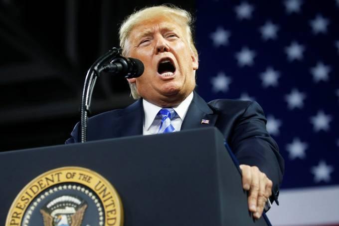 Trump alerta para mudança violenta se republicanos perderem as ‘midterms’