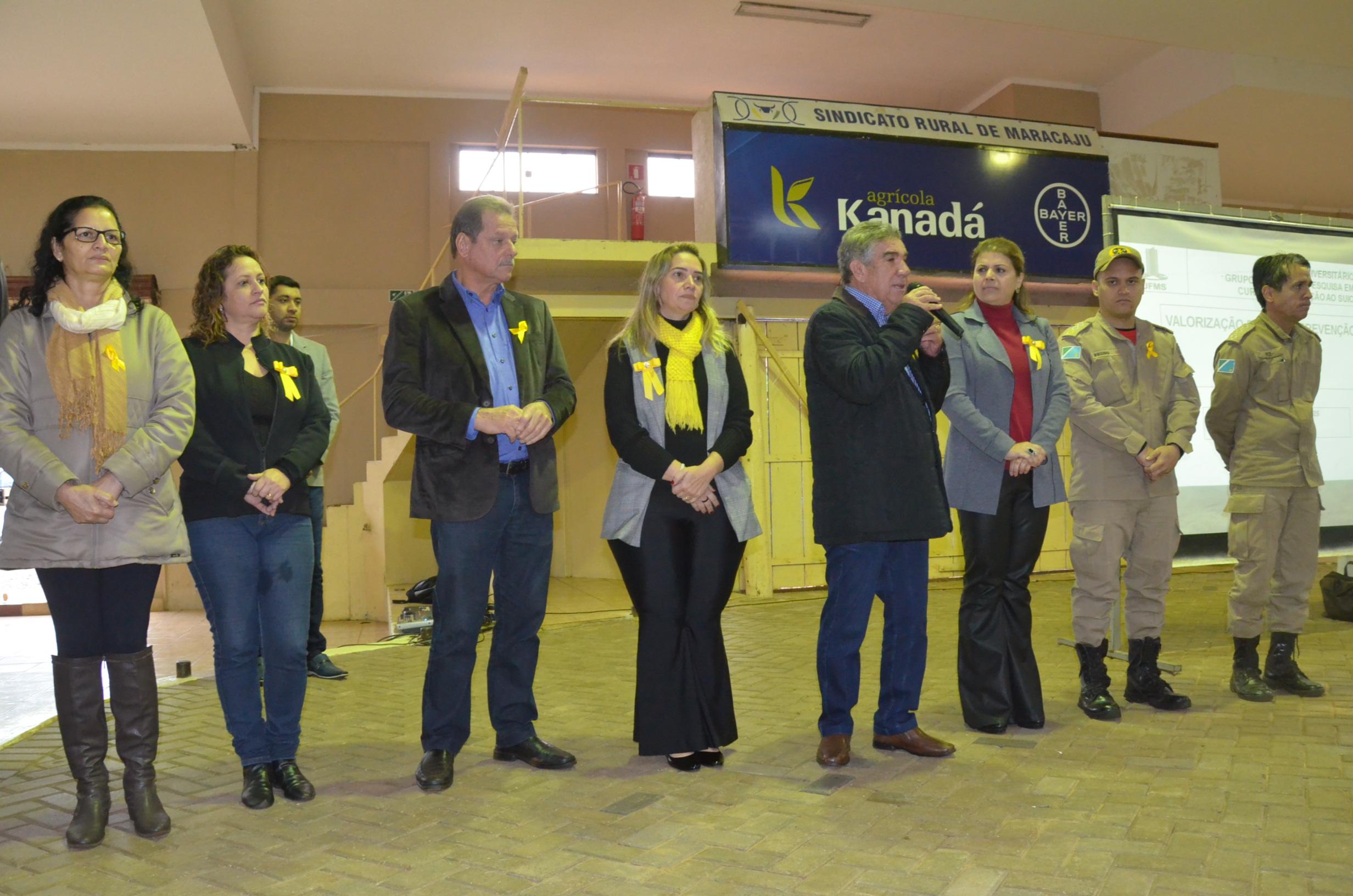 Campanha setembro mês amarelo começou em Maracaju