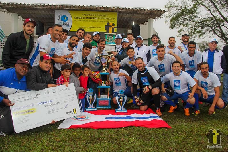 Antônio João vence Campo Grande e conquista a 15ª Copa Assomasul de futebol