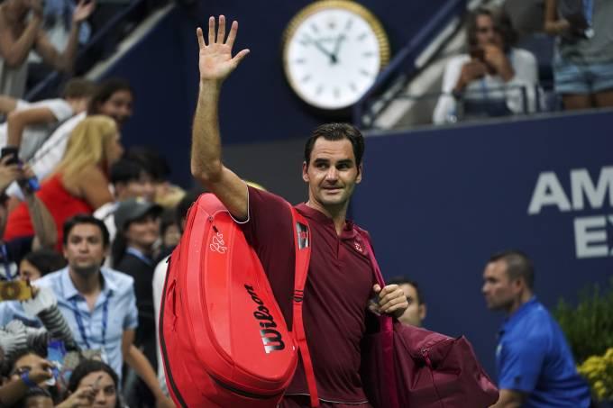 Tênis: Federer perde para número 55 do mundo e é eliminado no US Open
