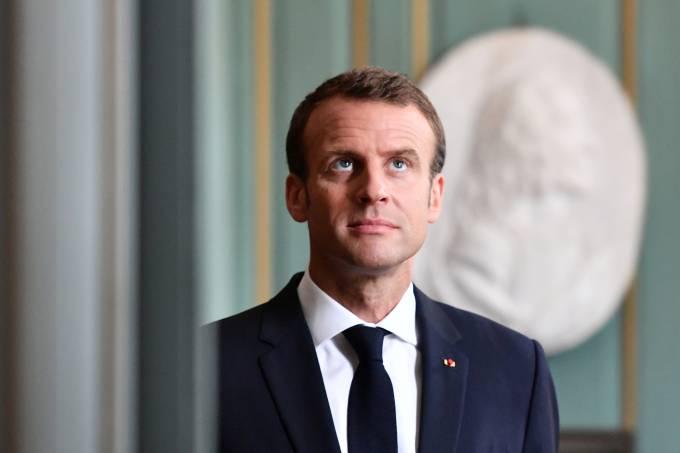Popularidade de Macron chega a nível mais baixo