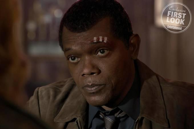 Samuel L. Jackson rejuvenesce para ‘Capitã Marvel’; veja fotos do filme