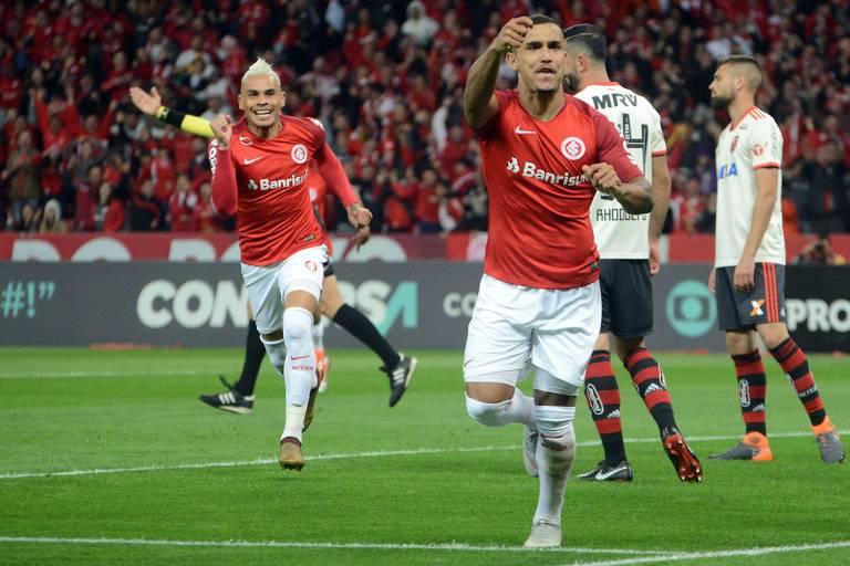 Brasileirão: Internacional vence Flamengo e assume a liderança