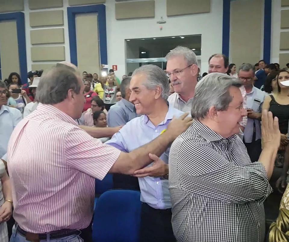 Alvo de operação da PF, Azambuja estava em campanha no interior