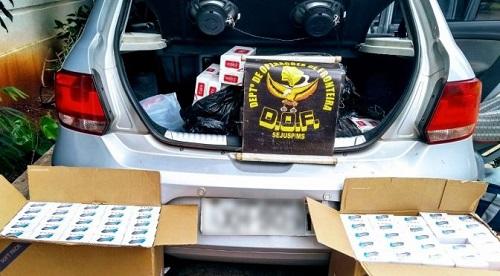 MS já é o segundo em volume de apreensões de cigarros