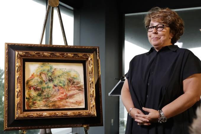 Francesa recupera quadro de Renoir roubado por nazistas
