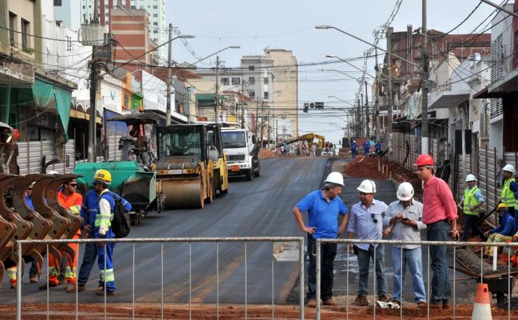 Primeira quadra da 14 de Julho fica pronta no fim do mês