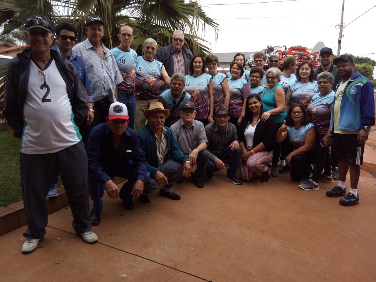 Atletas de Maracaju participam dos Jogos da Melhor Idade em Jardim