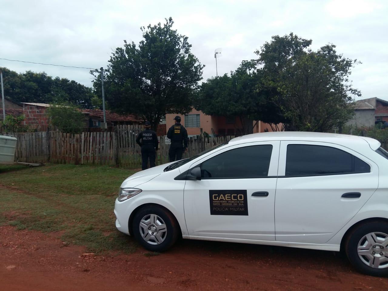 Gaeco vai às ruas em operação contra o tráfico de drogas