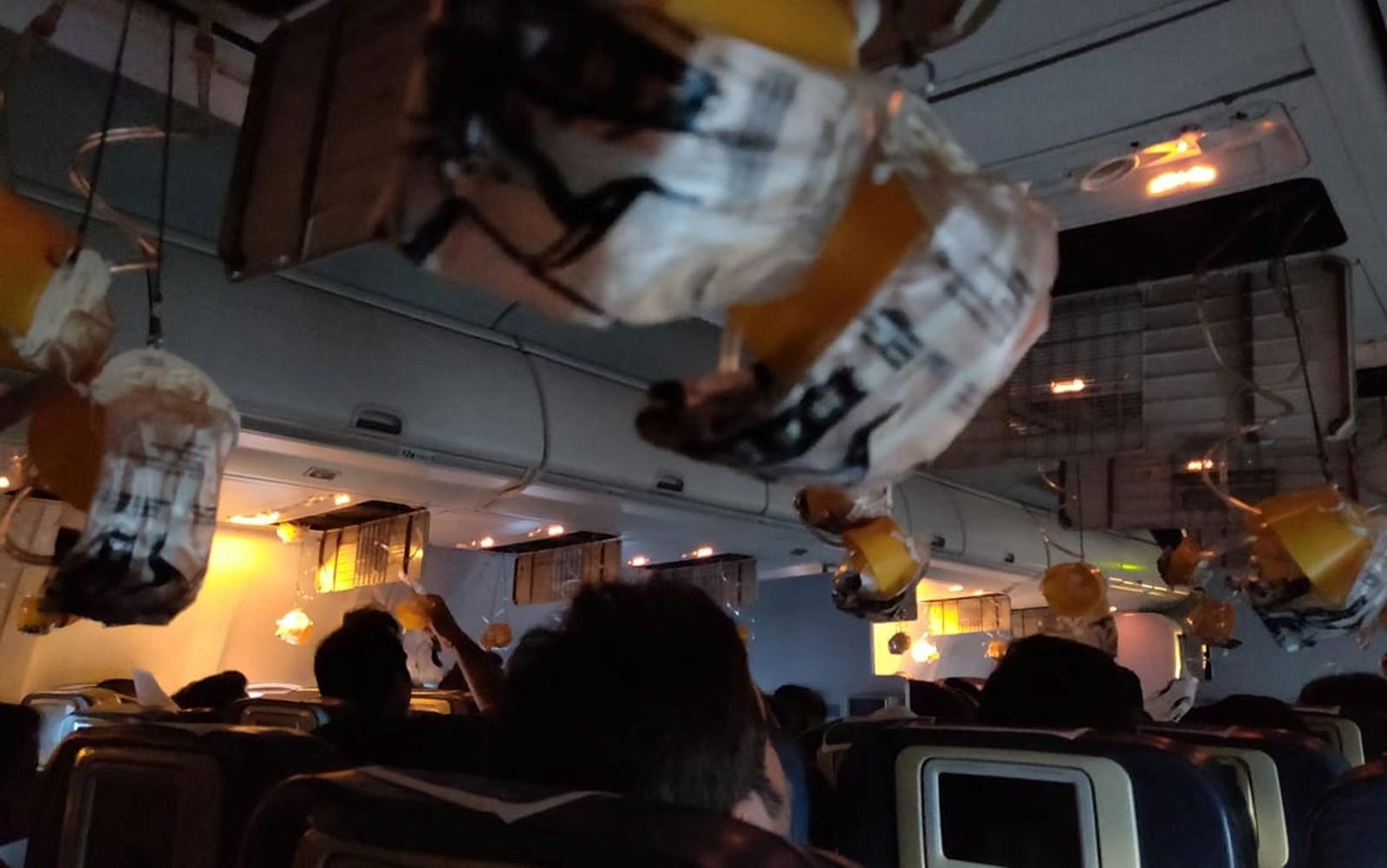 Tripulação esquece de pressurizar cabine na Índia