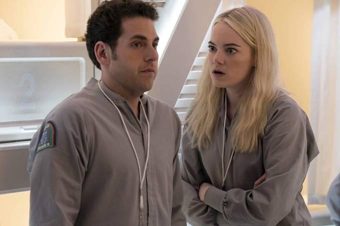 Emma Stone comandou a produção de ‘Maniac’, conta Jonah Hill