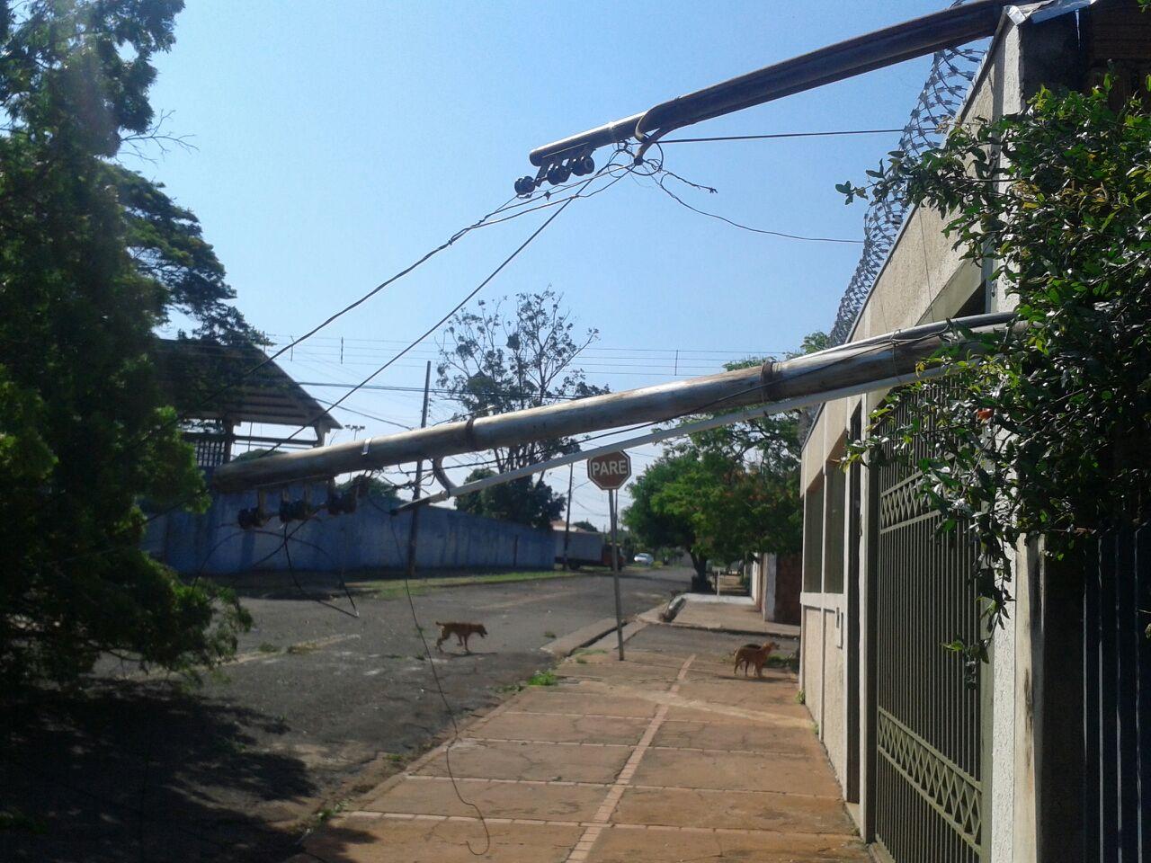 Chuva e ventos fortes danificam sistema semafórico da Capital