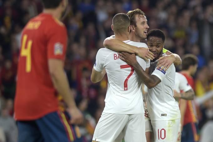 Liga das Nações: Inglaterra surpreende Espanha fora de casa