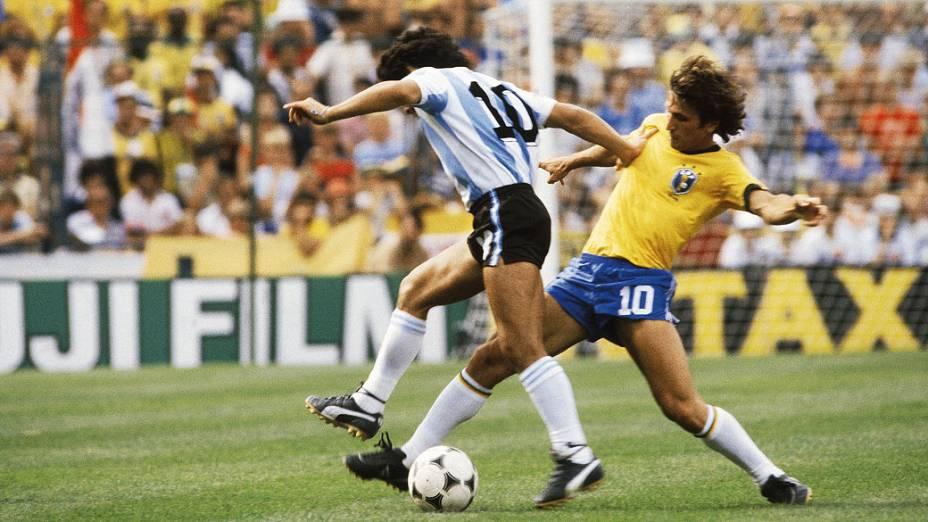 Brasil x Argentina: o clássico sul-americano em imagens históricas