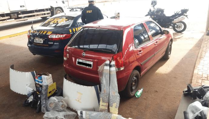 PRF apreende peças de helicóptero sem nota