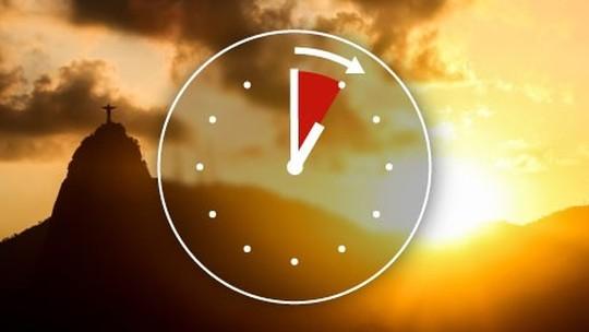 Horário de verão começa à 0h de domingo