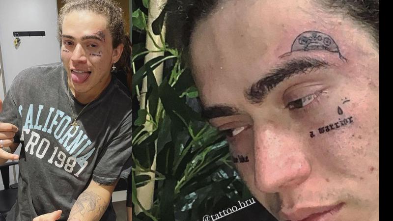 'Olhar morto' de Whindersson após tatuagens preocupam fãs: 'já desistiu da vida'