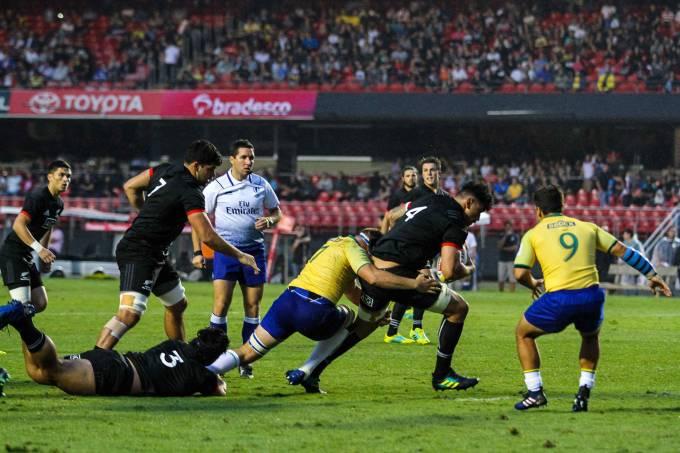 Público recorde e Haka: o dia de glória do rugby brasileiro