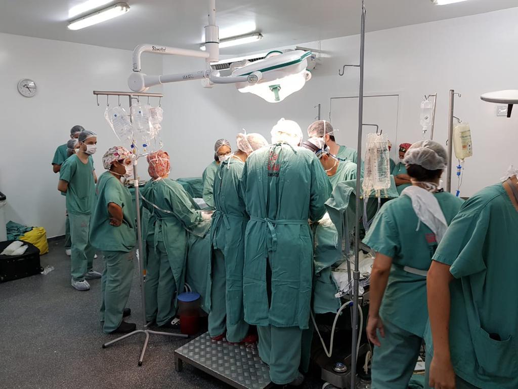 Hospital faz a primeira captação de pulmão do ano