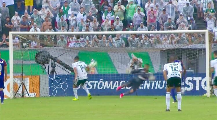 Palmeiras só empata com rebaixado Paraná, mas mantém vantagem na ponta
