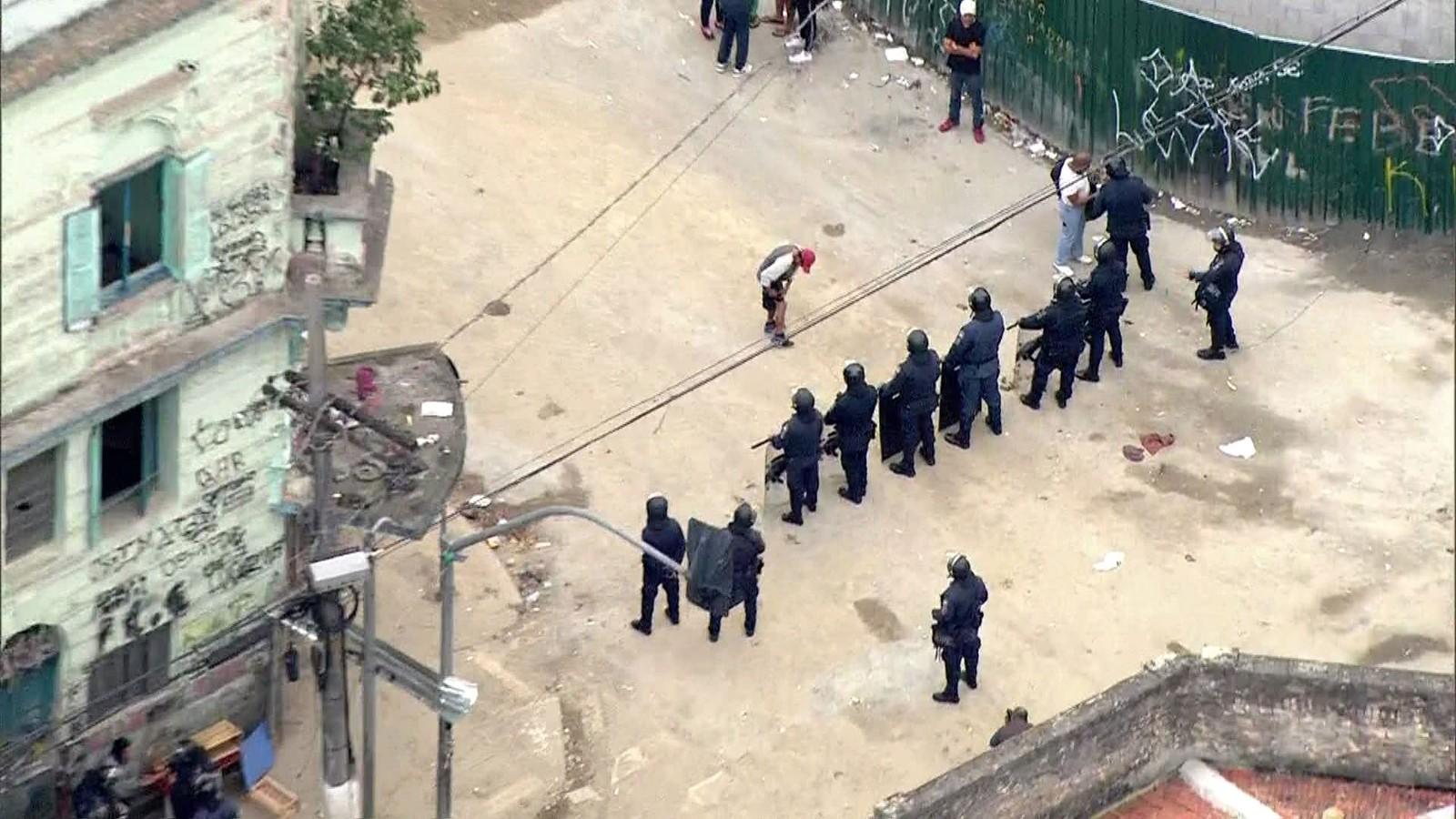 Operação na Cracolândia bloqueia vias em SP