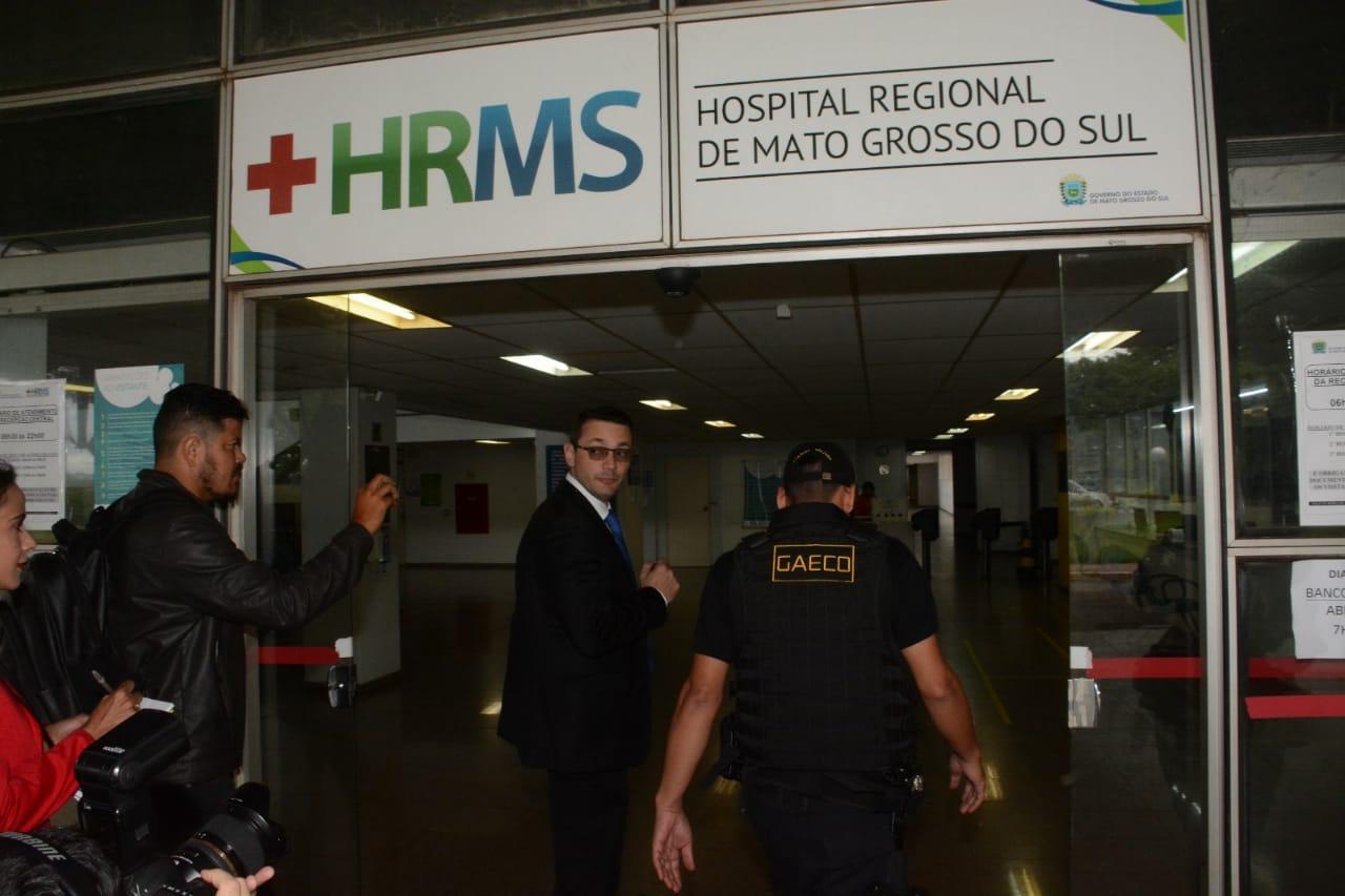 Gaeco faz operação contra fraudes em licitações no HR