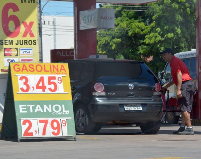 Gasolina sobe em 18 estados e preço chega a R$ 3,66 em MS