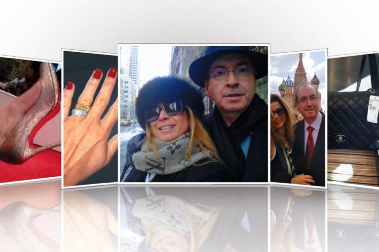 Material revela gastanças da mulher de Cunha