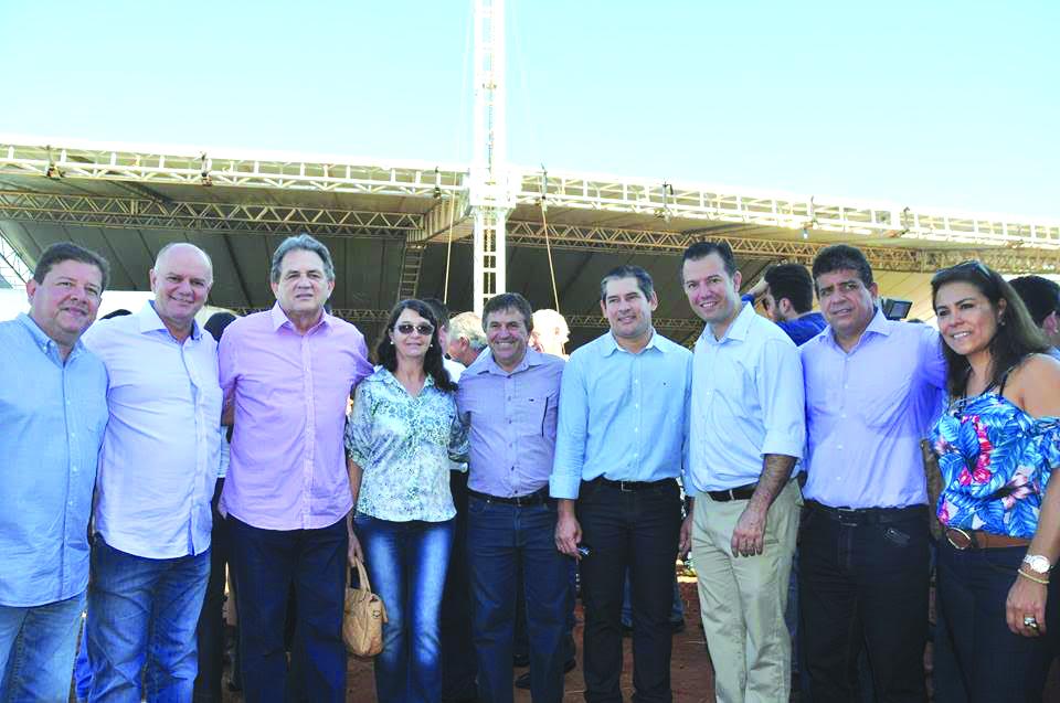 Prefeito Guilherme Monteiro prestigia abertura da Showtec 2017 em Maracaju