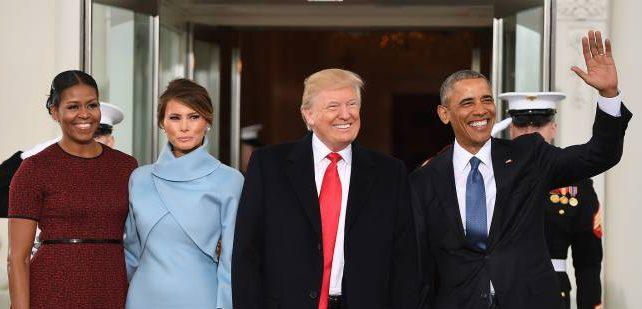 Obama recebe Trump na Casa Branca antes da posse