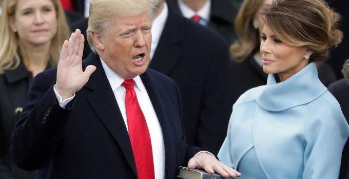 Trump toma posse como o 45º presidente dos EUA